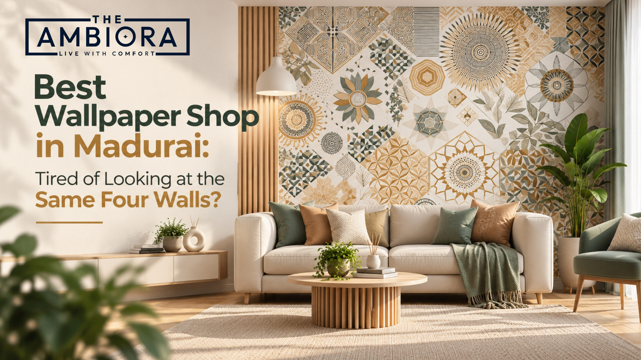 Best Wallpaper Shop in Madurai: Tired of Looking at the Same Four Walls? | The Ambiora